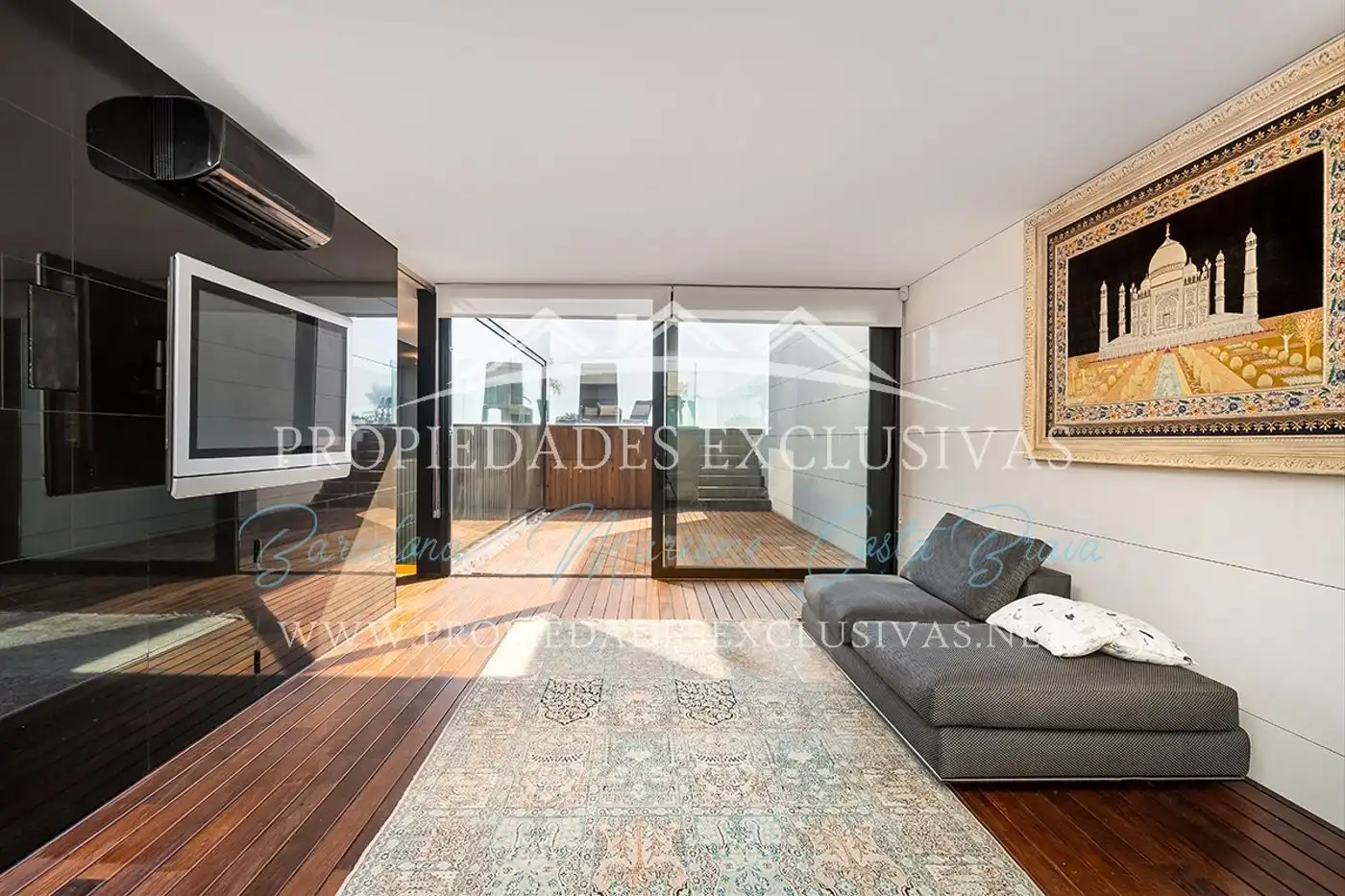 Sala de estar de Casa o chalet en venta en Teià con Aire acondicionado, Calefacción y Terraza