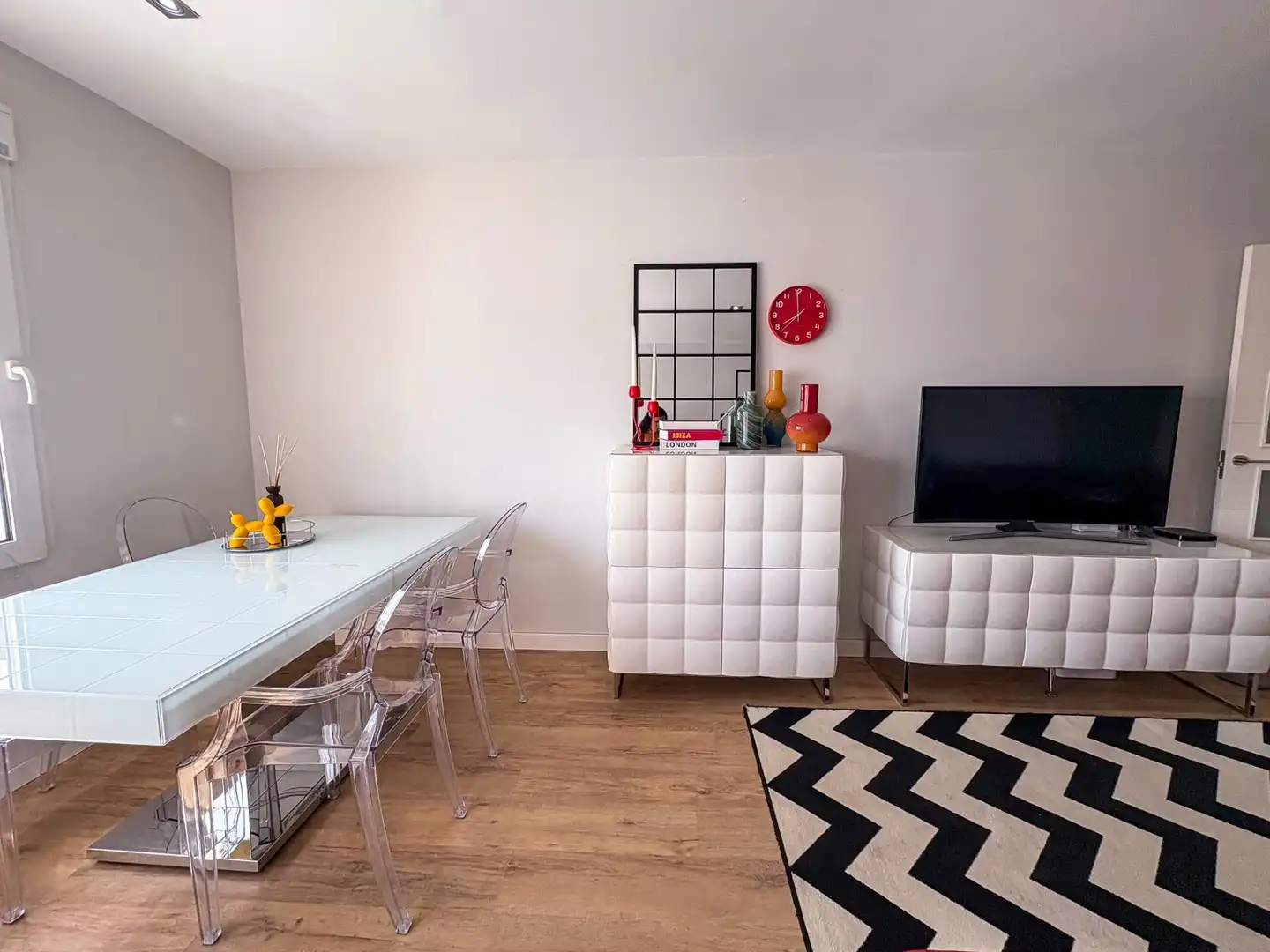 Menjador de Apartament en venda en Pilar de la Horadada amb Aire condicionat, Terrassa i Traster