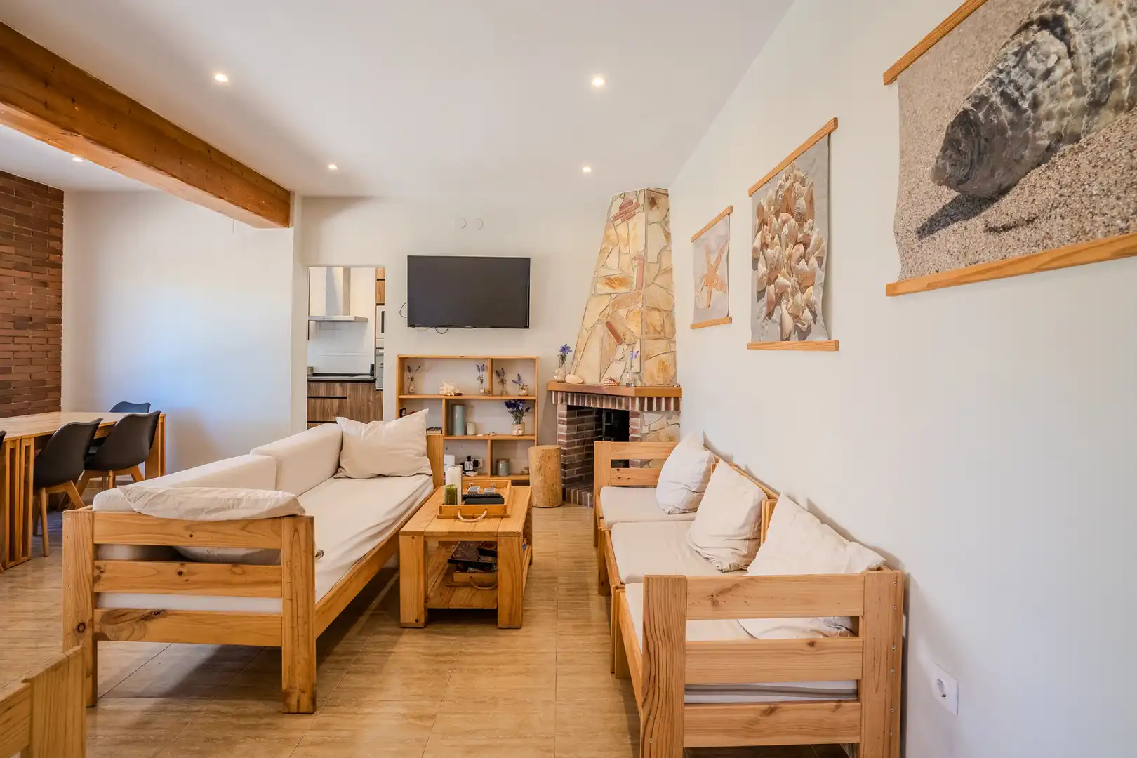 Sala de estar de Casa o chalet en venta en L'Ametlla de Mar  con Aire acondicionado, Calefacción y Terraza