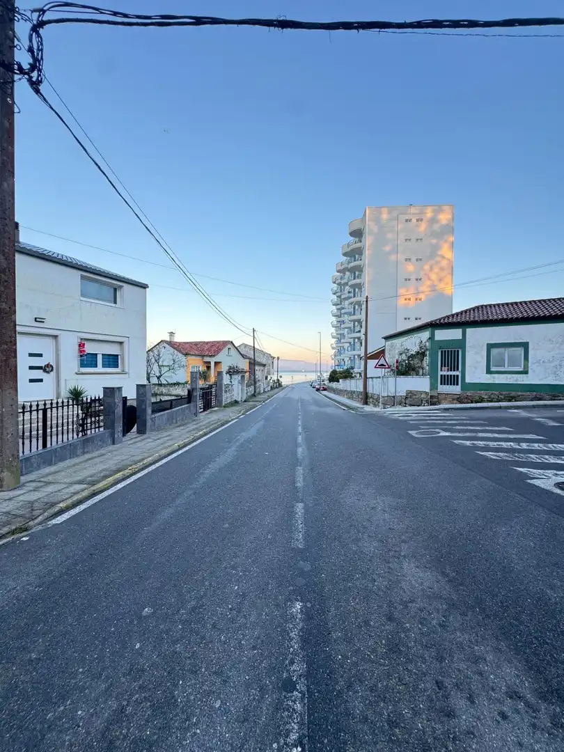 Exterior view of Flat for sale in Vilanova de Arousa  with Heating, Terrace and Furnished