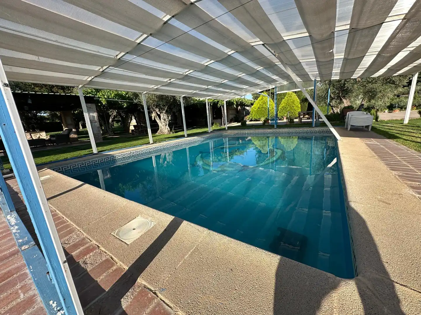 Piscina de Casa o chalet en venta en Montearagón con Aire acondicionado, Calefacción y Jardín privado