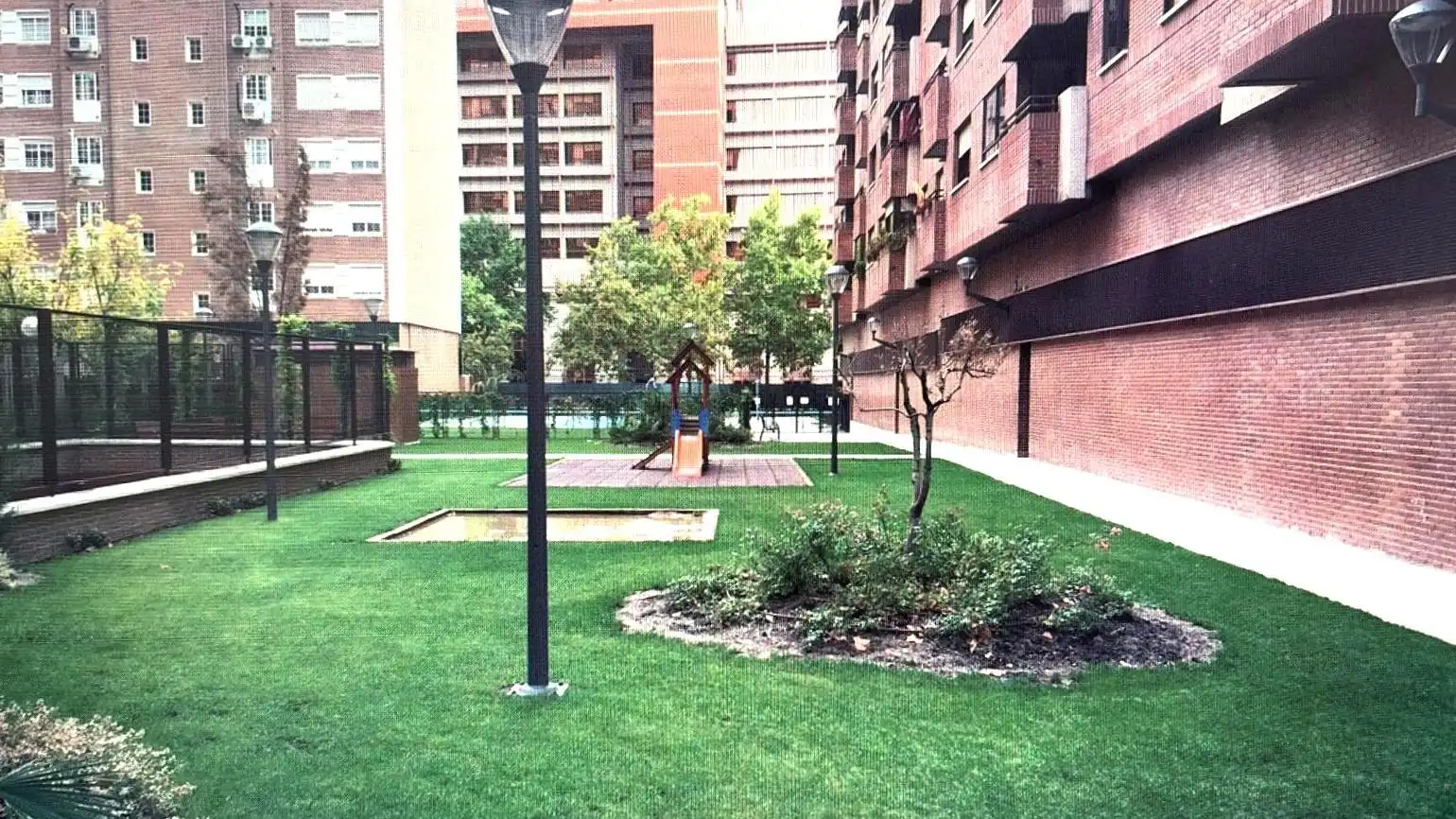 Terrace of Flat for sale in Madrid  with Air Conditioner, Heating and Private garden