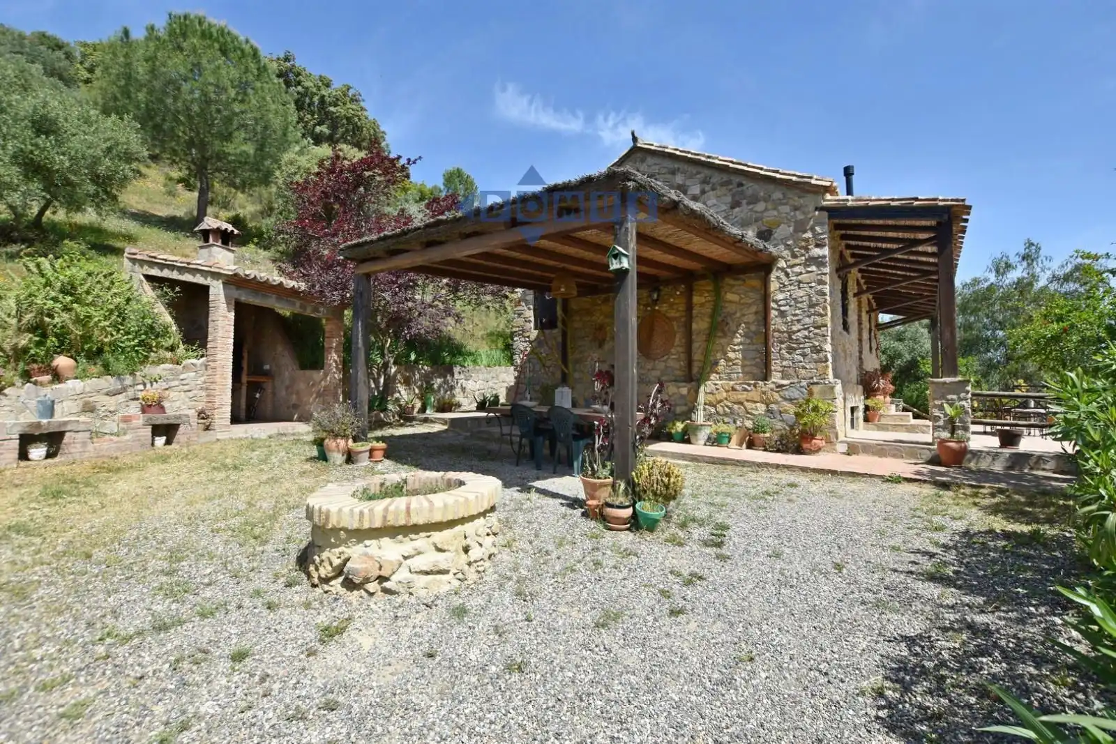 Jardín de Finca rústica en venta en Ronda con Aire acondicionado, Trastero y Piscina