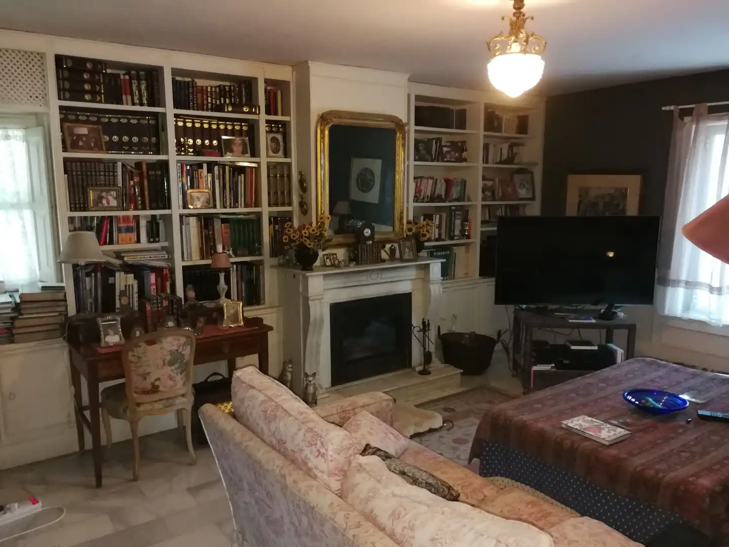 Living room of Houses for sale in Córdoba  with Air Conditioner, Private garden and Terrace