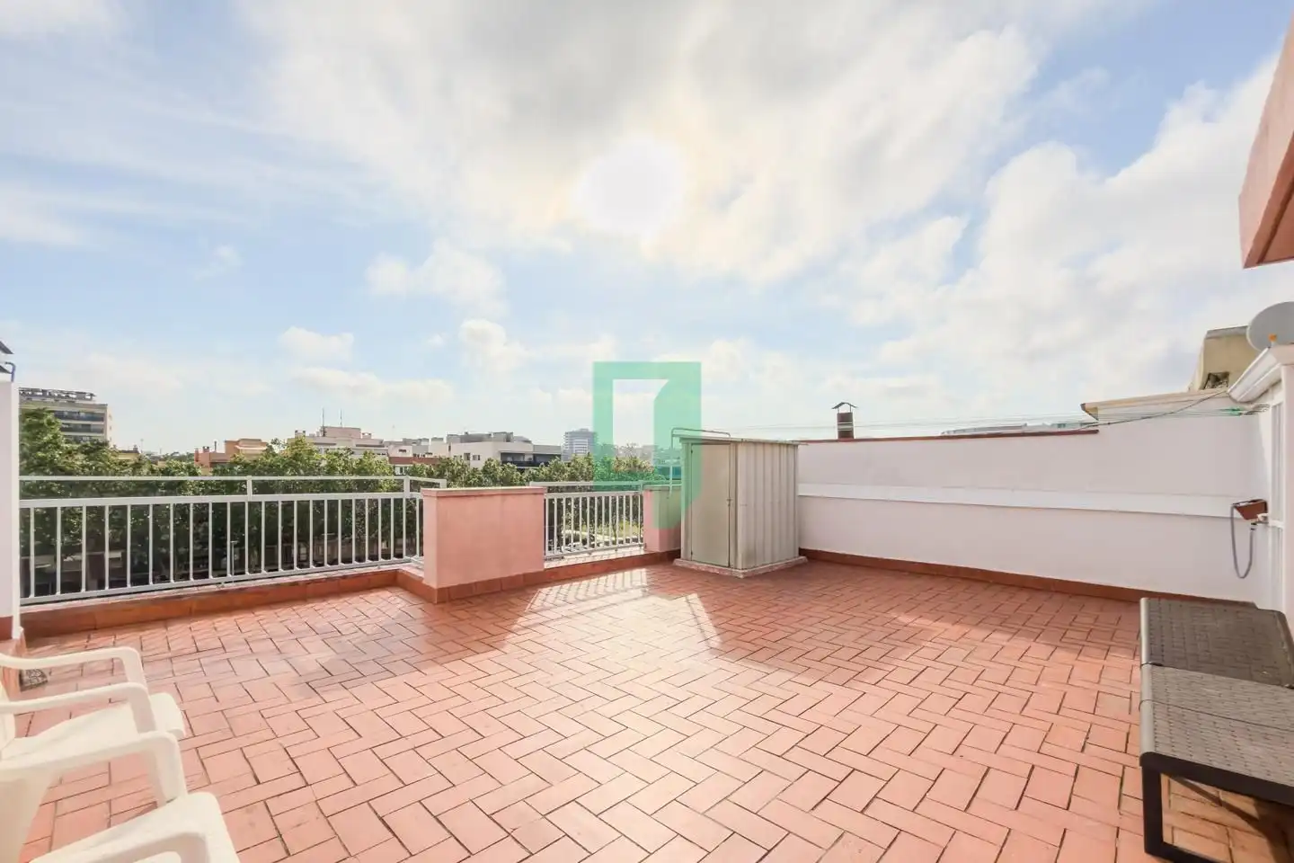 Terrasse von Maisonette zum Verkauf in Badalona mit Heizung und Terrasse