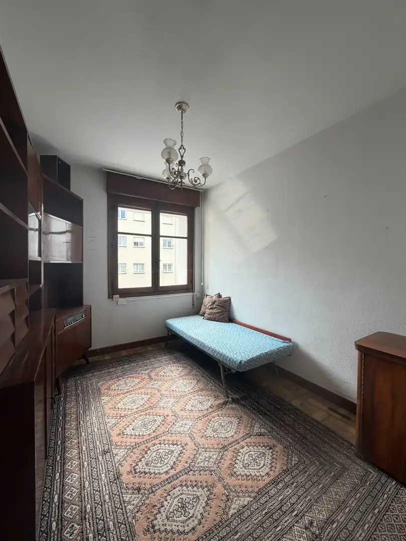 Bedroom of Flat for sale in Gijón   with Heating