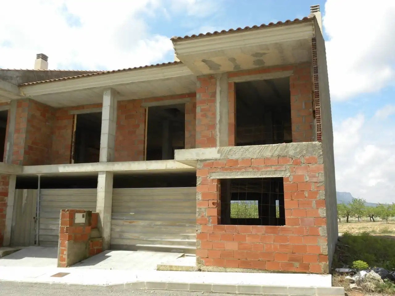 Vista exterior de Dúplex en venta en Caravaca de la Cruz con Balcón
