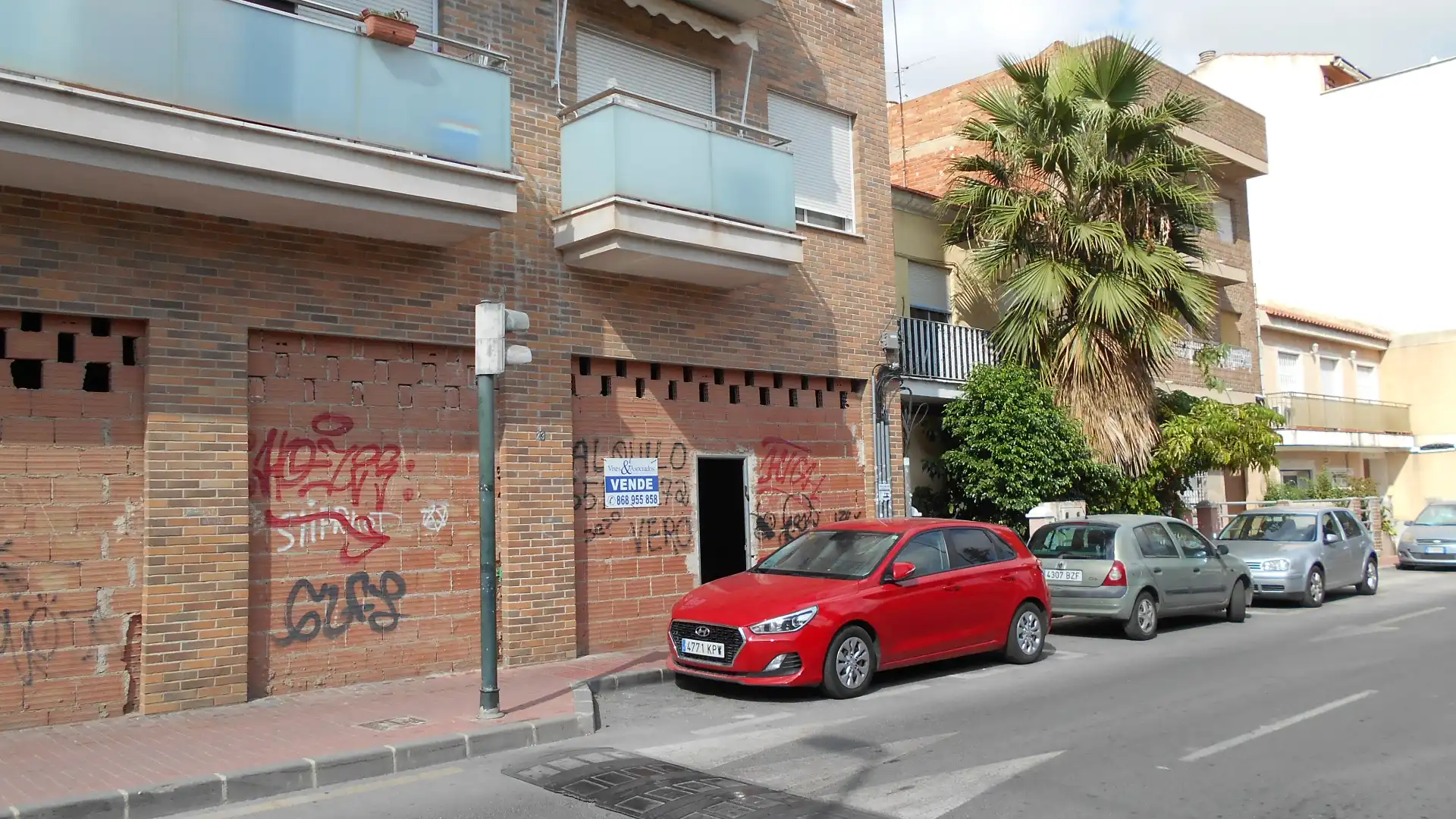 Vista exterior de Local en venta en  Murcia Capital