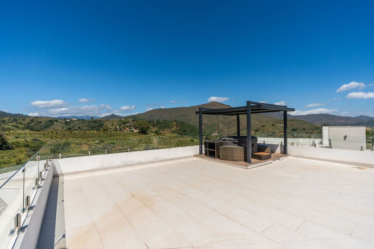 Terraza de Casa o chalet en venta en Mijas con Aire acondicionado, Calefacción y Jardín privado