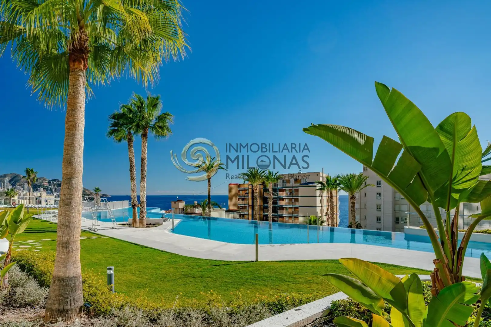 Piscina de Apartament en venda en Benidorm amb Aire condicionat, Terrassa i Traster