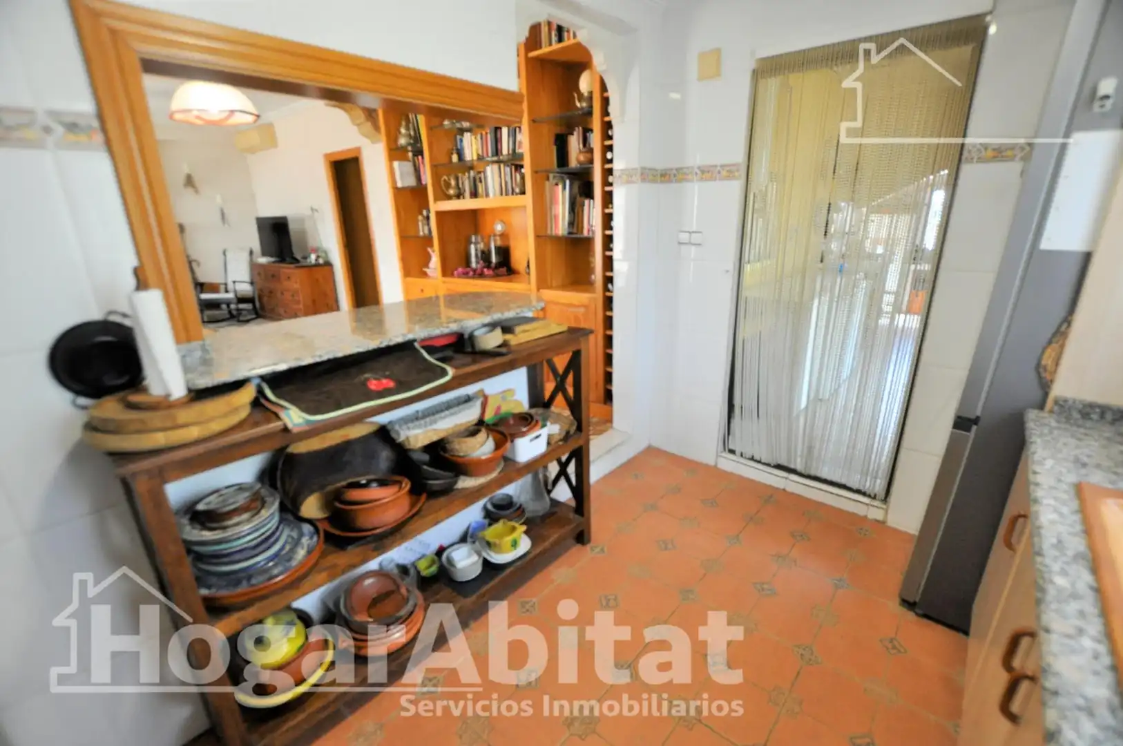 Cocina de Casa o chalet en venta en Chiva con Aire acondicionado, Calefacción y Jardín privado