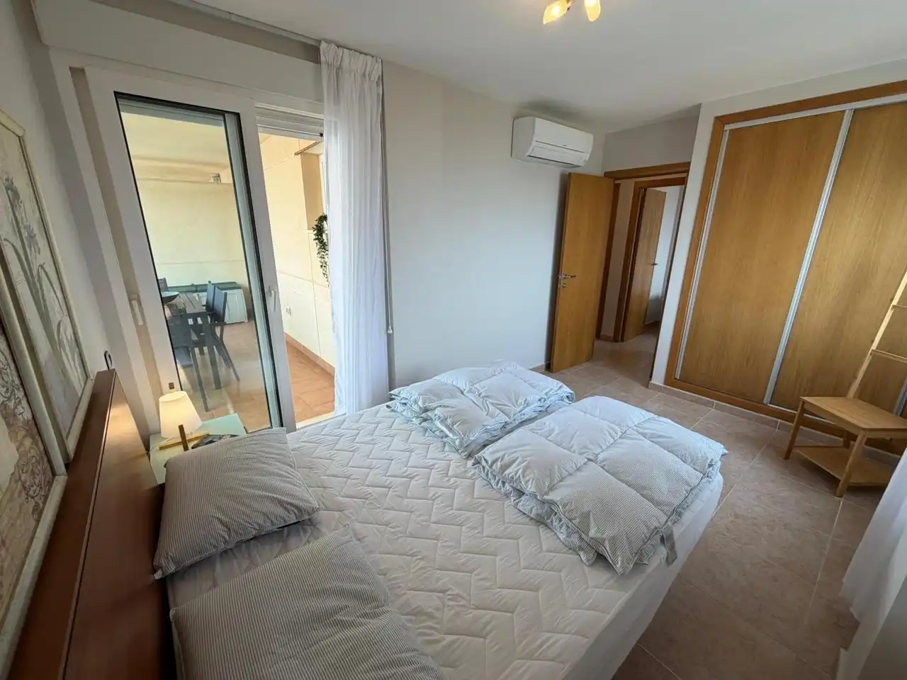 Habitación de Apartamento en venta en La Manga del Mar Menor con Aire acondicionado, Calefacción y Jardín privado