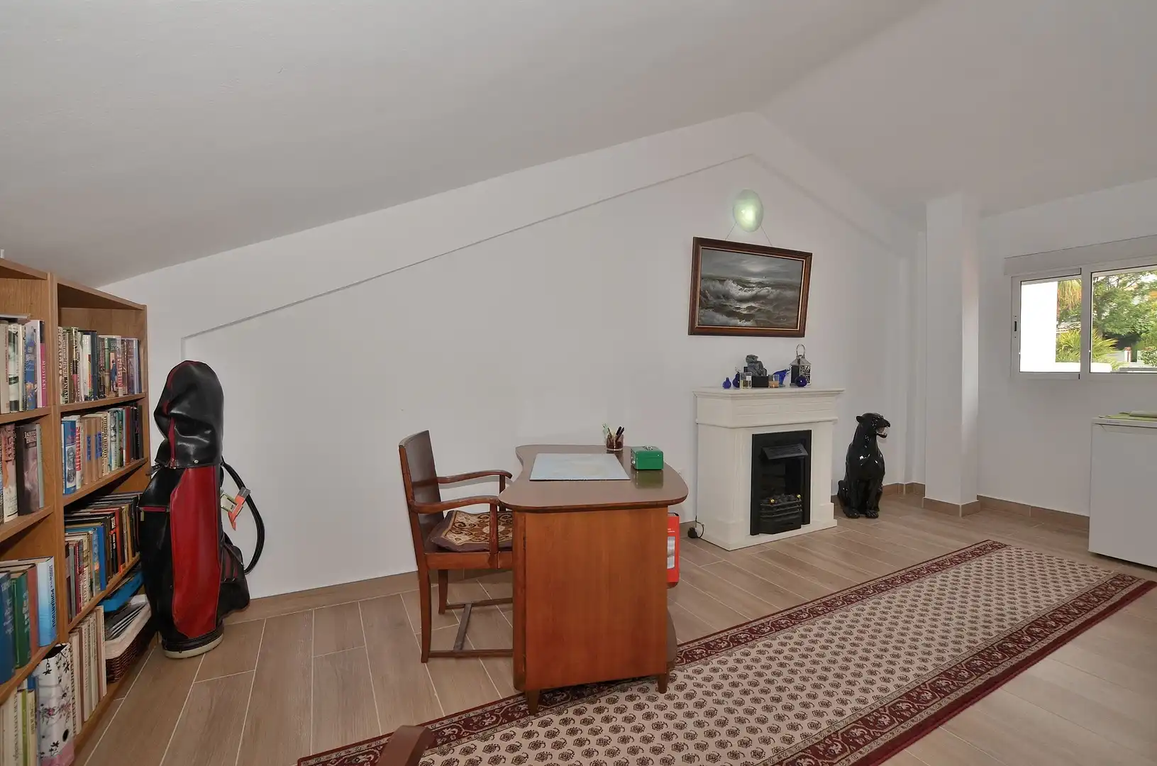 Sala d'estar de Casa adosada en venda en Benalmádena amb Aire condicionat, Terrassa i Forn