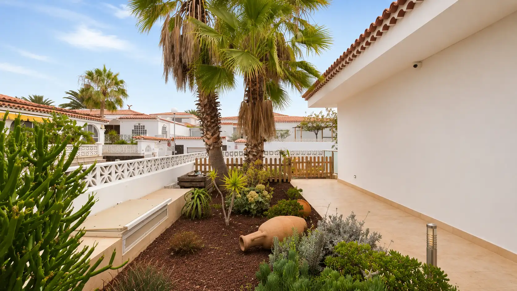 Terraza de Casa o chalet en venta en Arona con Jardín privado, Terraza y Amueblado