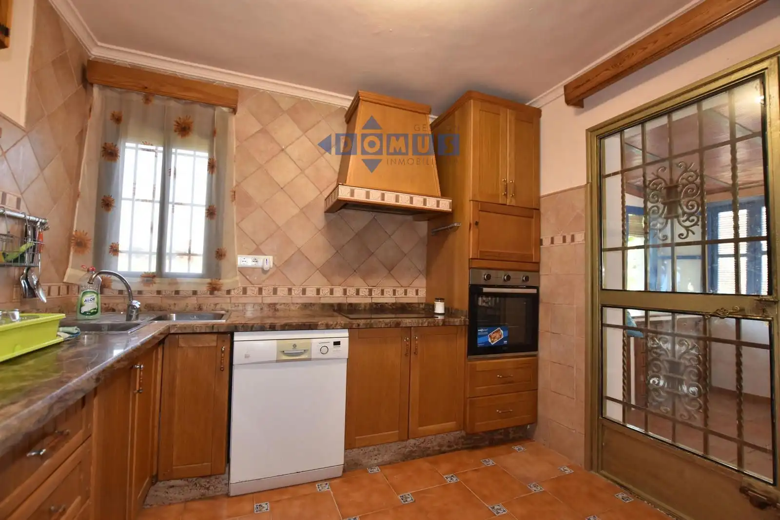 Cocina de Finca rústica de alquiler en Arriate con Aire acondicionado, Calefacción y Terraza