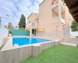 Swimming pool of Single-family semi-detached for sale in Mazarrón  with Air Conditioner, Heating and Storage room