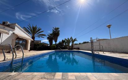 Swimming pool of House or chalet for sale in Santa Pola  with Air Conditioner, Heating and Private garden