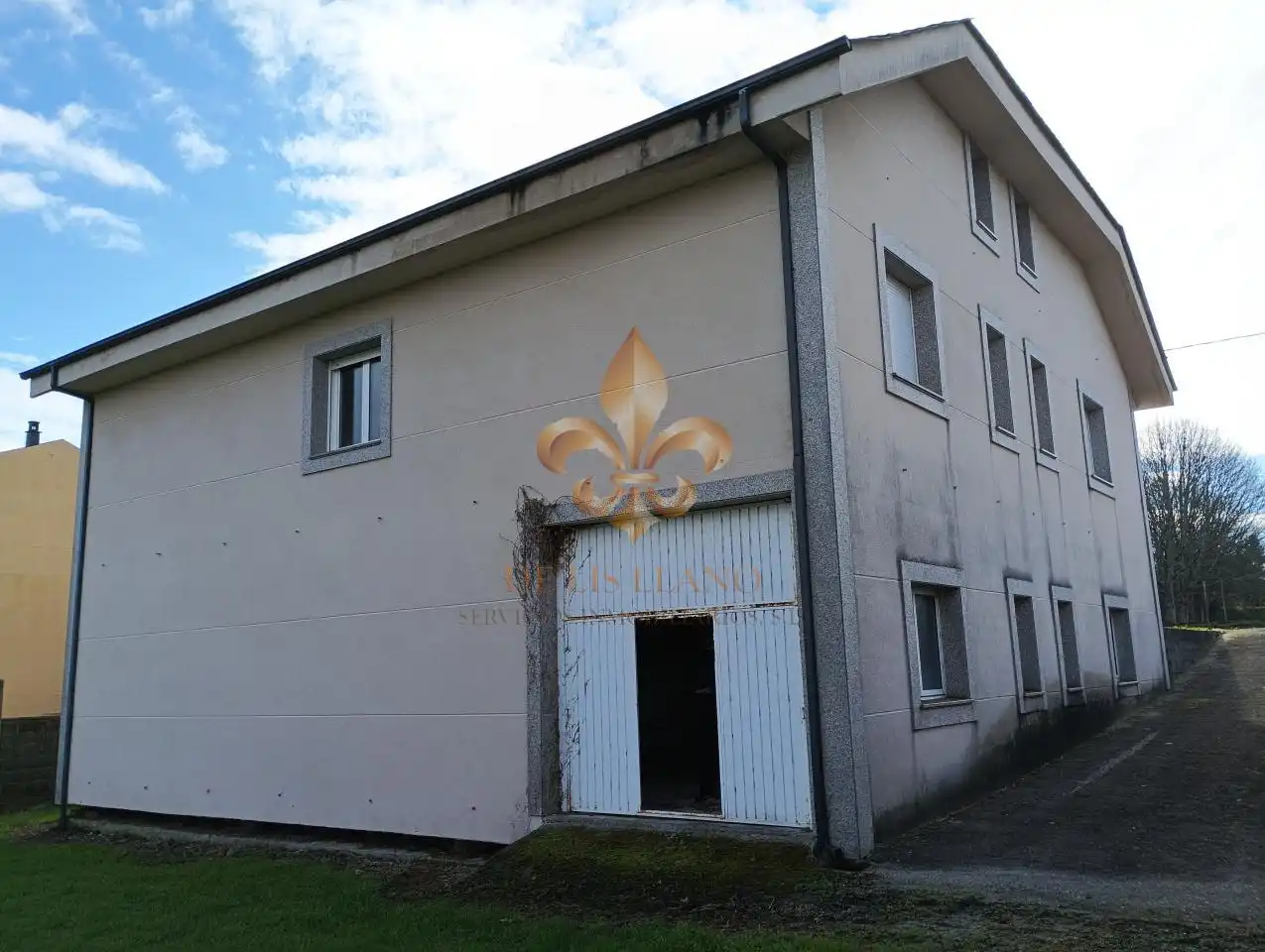 Vista exterior de Casa o chalet en venta en Friol con Calefacción y Jardín privado