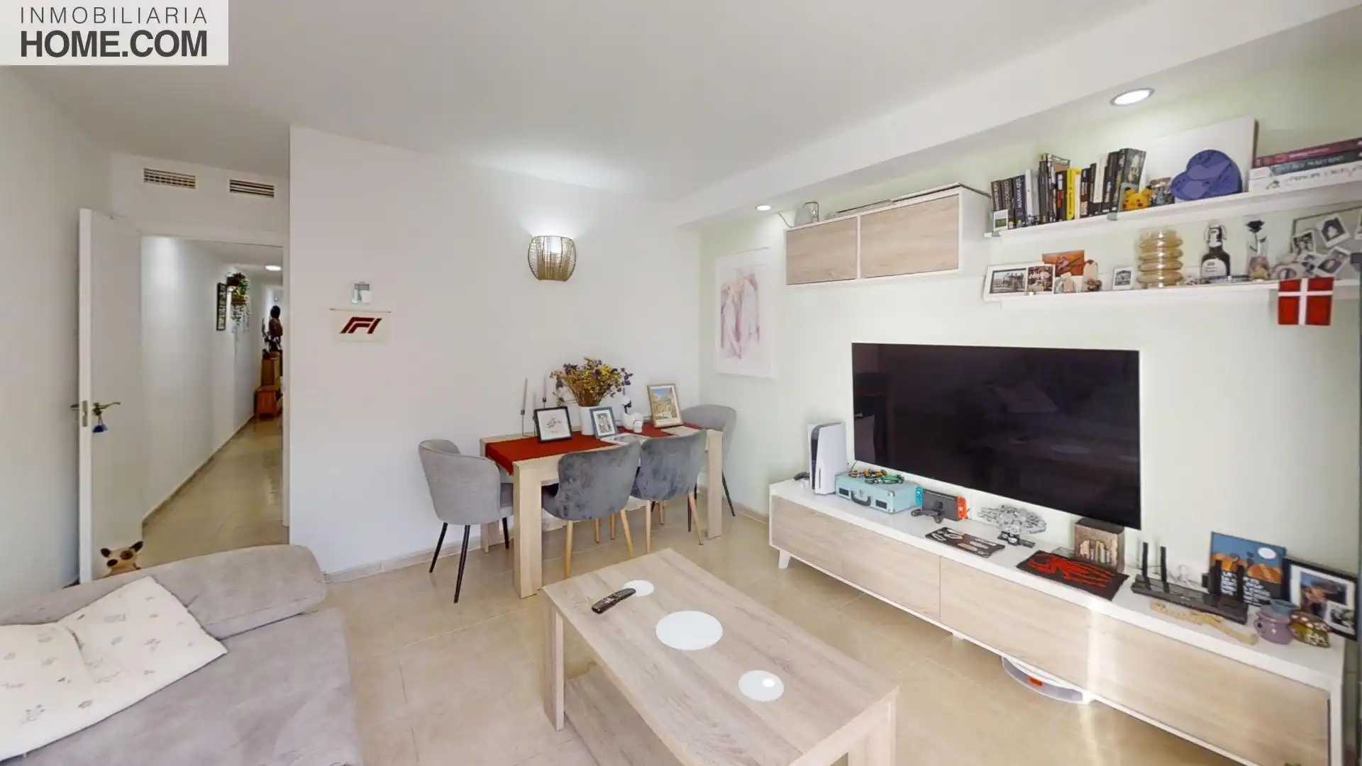 Sala d'estar de Pis en venda en Alhaurín de la Torre amb Aire condicionat