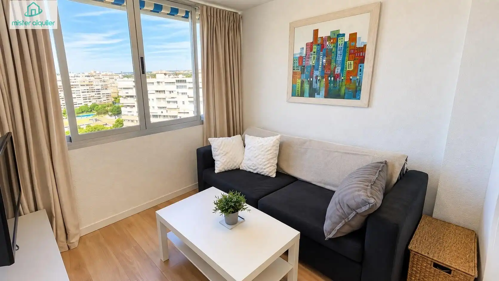 Mini appartamento con terrazza in affitto a Avenida de la Costa Blanca 113, imagen 3