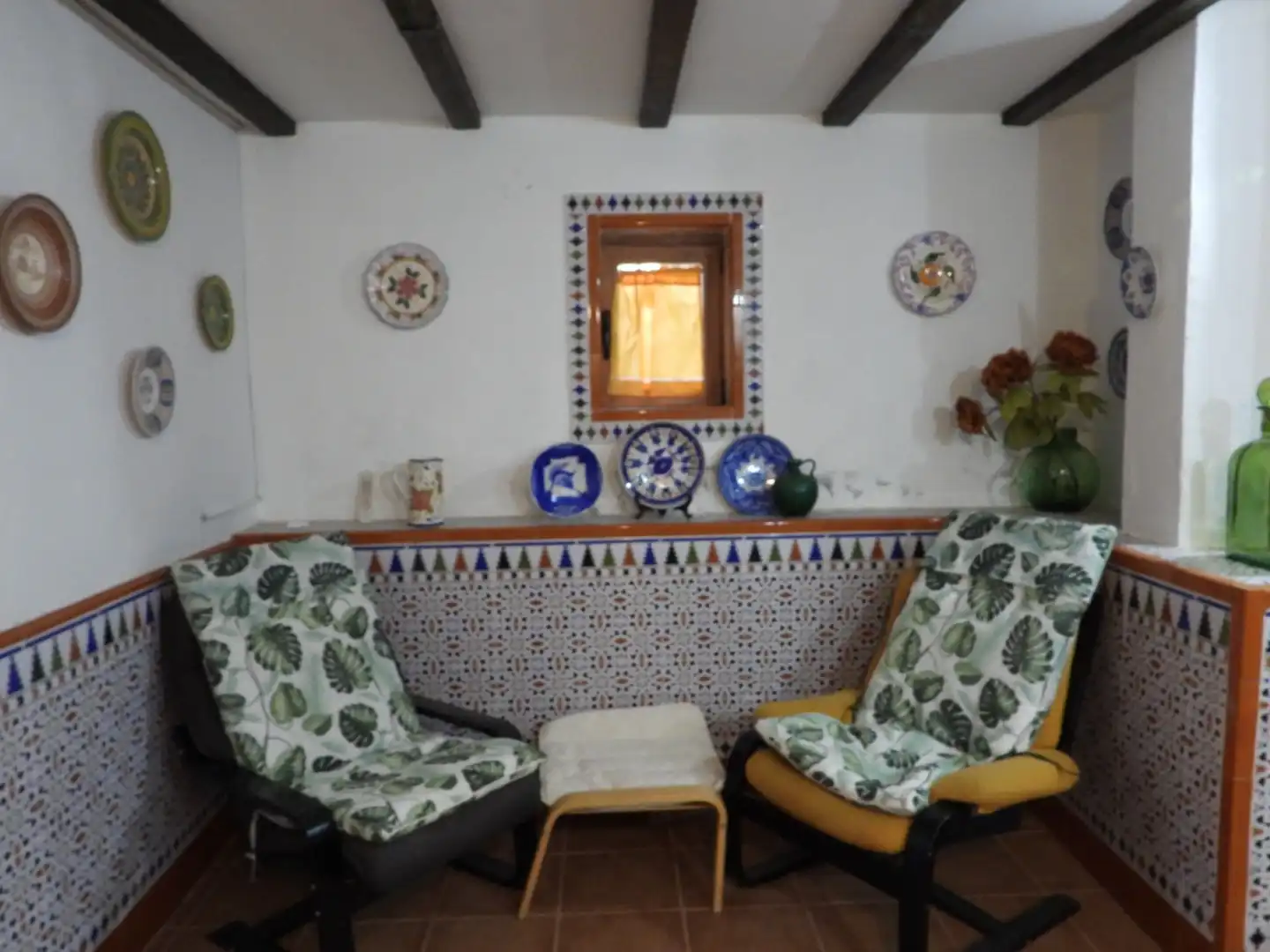 Sala d'estar de Casa o xalet en venda en Pezuela de las Torres amb Calefacció, Jardí privat i Moblat