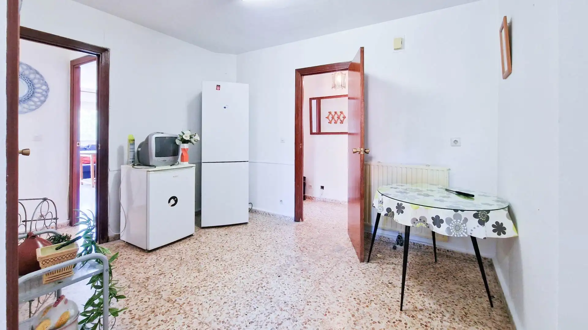 Küche von Wohnung zur Miete in Badajoz mit Privatgarten, Möbliert und Balkon