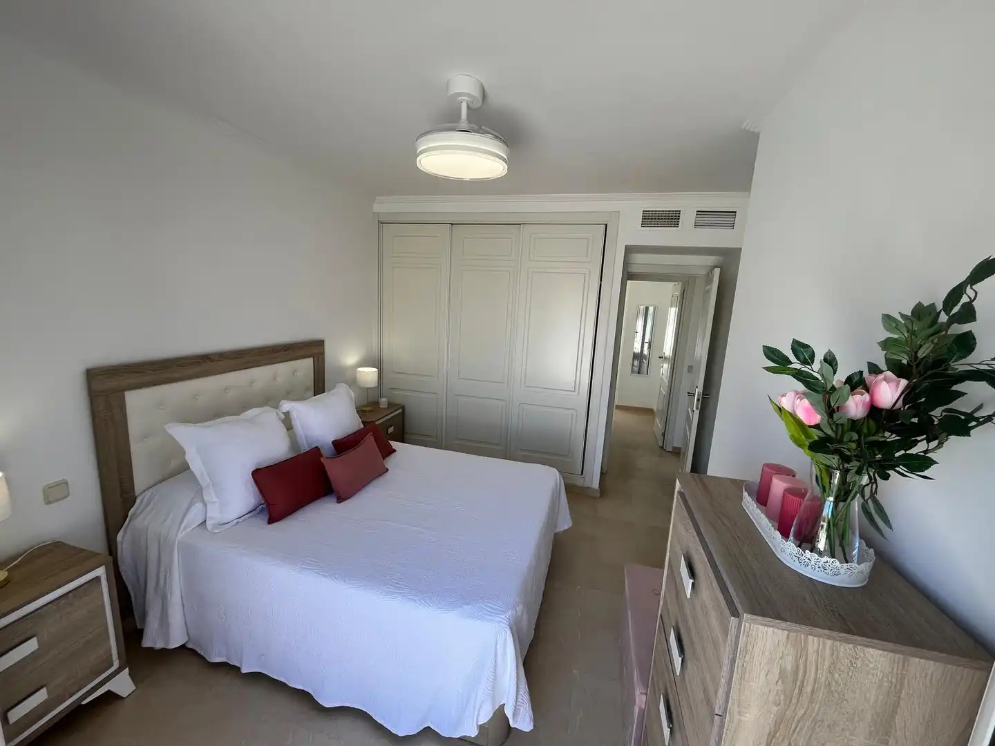 Dormitori de Àtic de lloguer amb opció a compra en Mijas amb Aire condicionat, Terrassa i Moblat