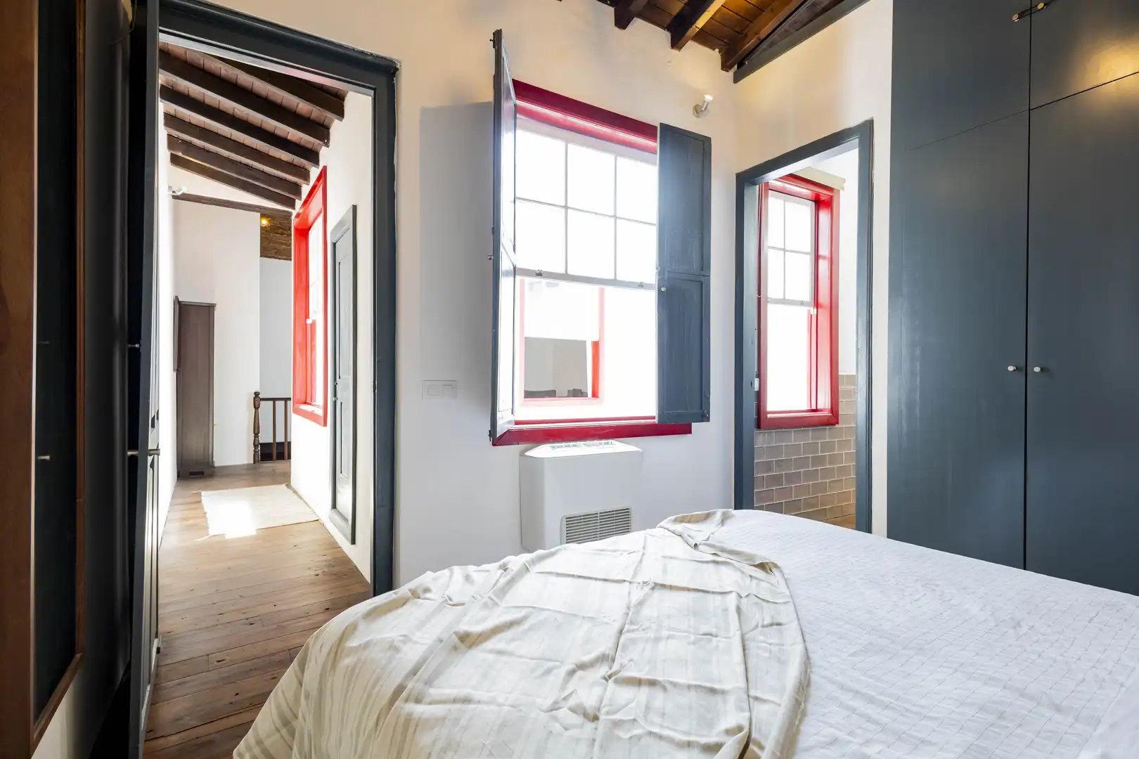 Schlafzimmer von Haus oder Chalet zum Verkauf in San Cristóbal de la Laguna mit Heizung, Terrasse und Abstellraum
