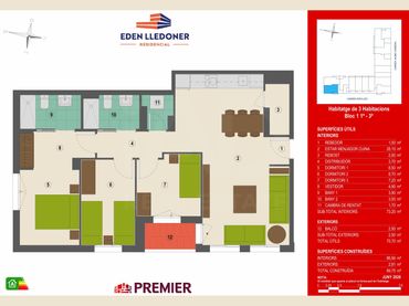Flat for sale in Lledoner