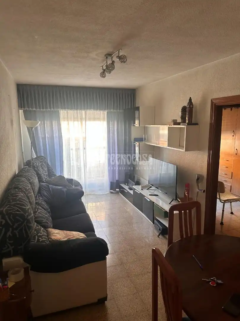 Sala de estar de Piso en venta en Madrid con Calefacción, Terraza y Balcón