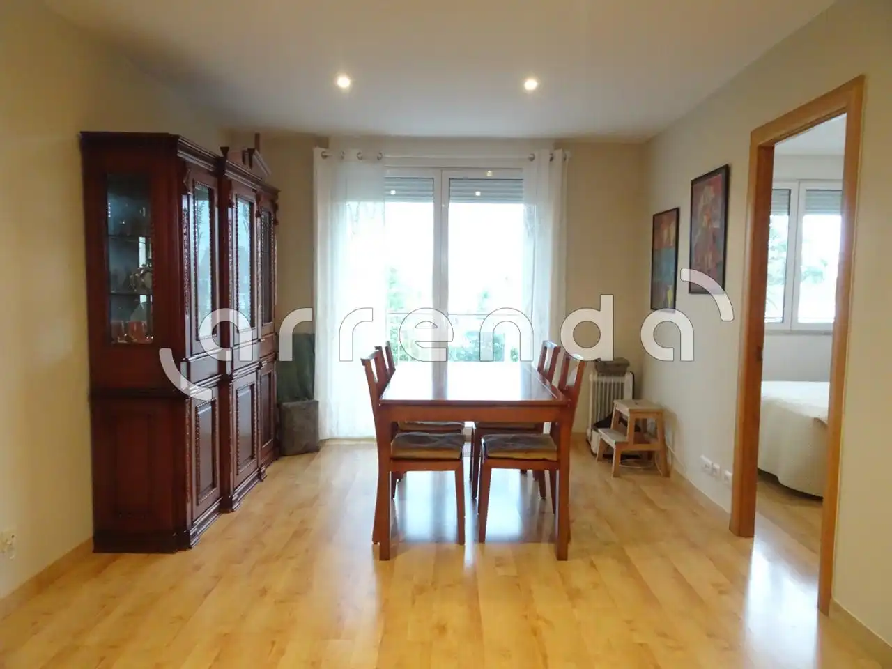 Esszimmer von Wohnung zur Miete in Santander mit Heizung, Terrasse und Möbliert