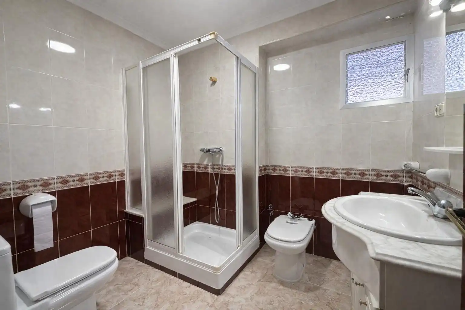 Bany de Apartament en venda en Málaga amb Aire condicionat i Alarma
