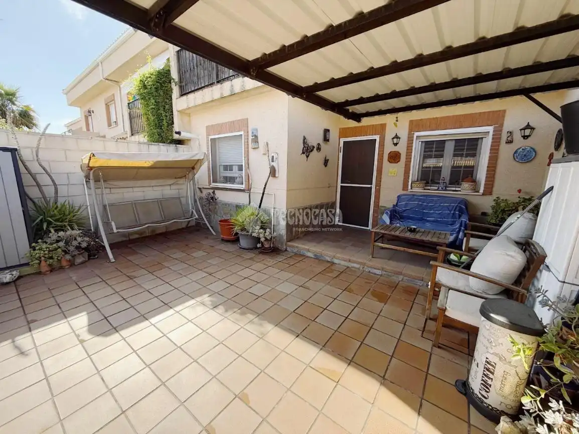 Jardín de Casa adosada en venta en Seseña