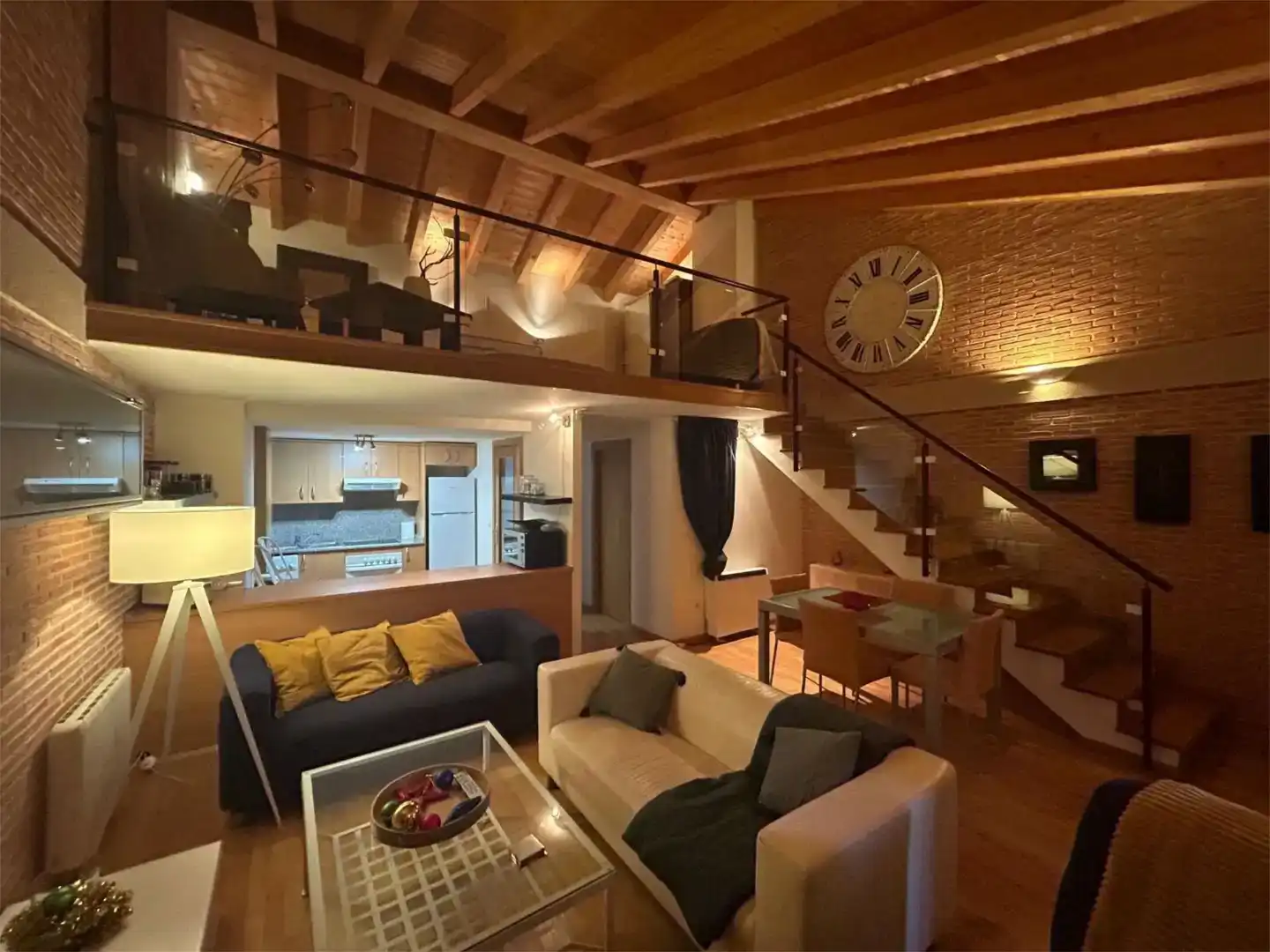 Sala de estar de Piso en venta en Beceite con Parquet, Amueblado y Balcón