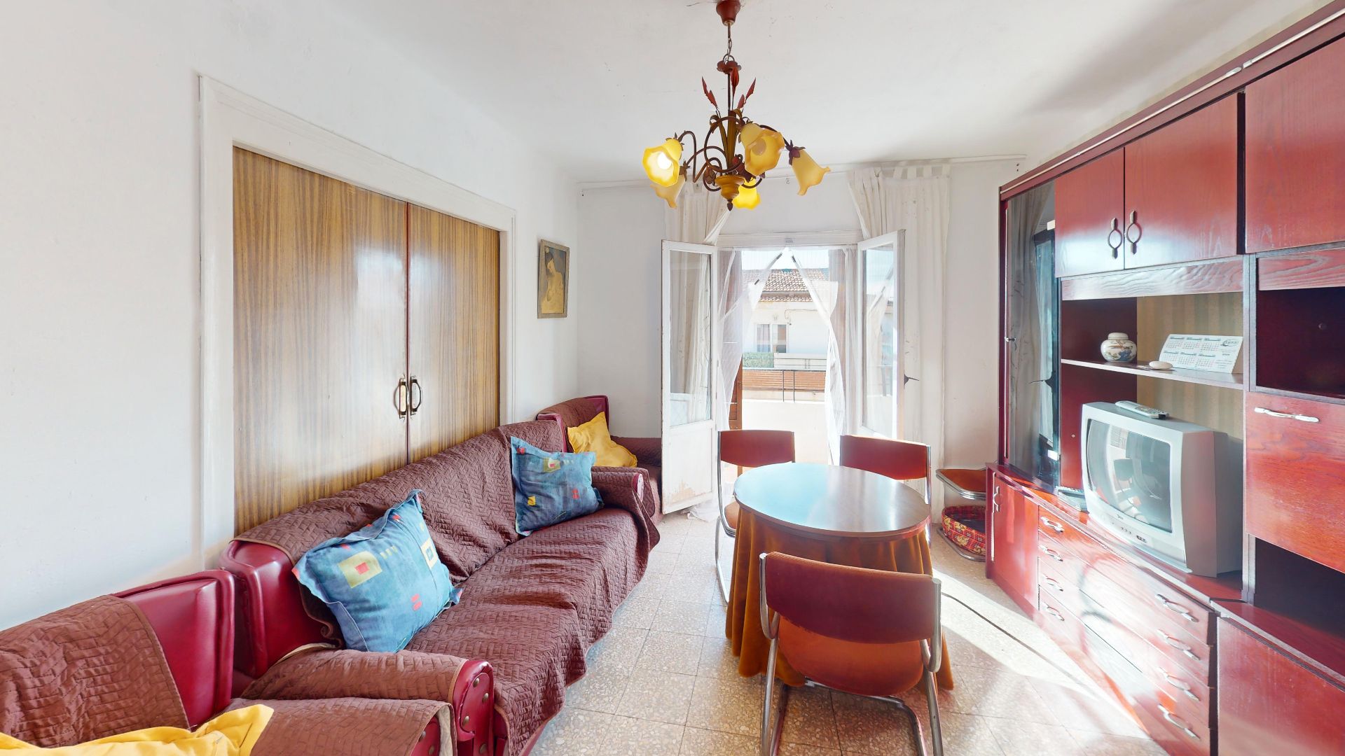 Living room of Flat for sale in Alicante / Alacant  with Furnished, Washing machine and Microwave