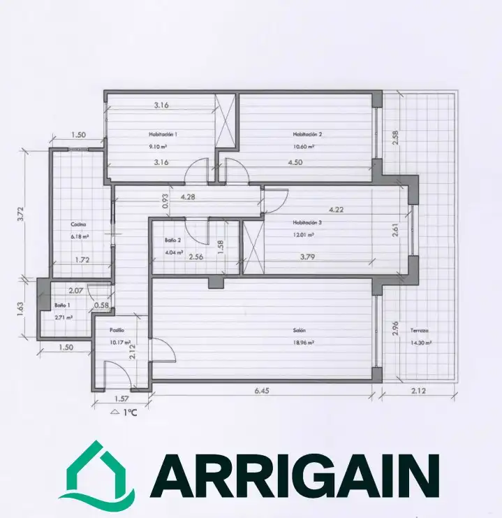 Flat for sale in Donostia - San Sebastián   with Heating and Terrace