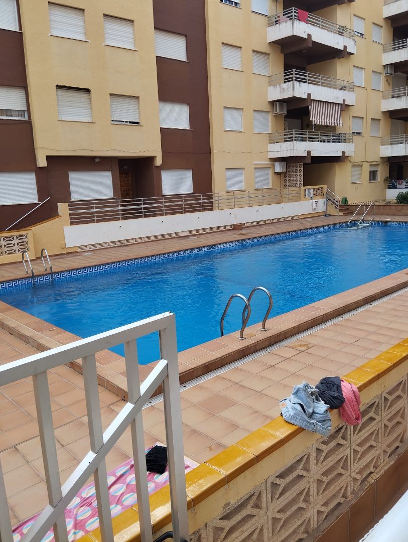 Swimming pool of Apartment to rent in Daimús  with Furnished and Pets allowed