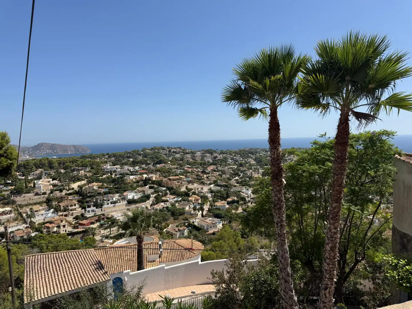 Vista exterior de Casa o xalet en venda en Benissa amb Aire condicionat, Calefacció i Jardí privat