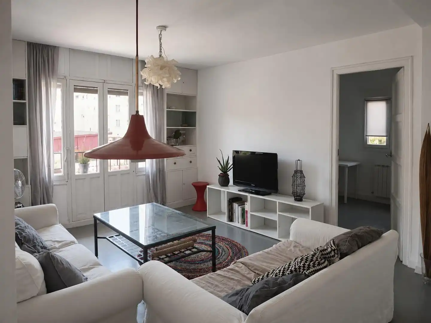 Sala de estar de Piso en venta en Madrid con Calefacción y Balcón