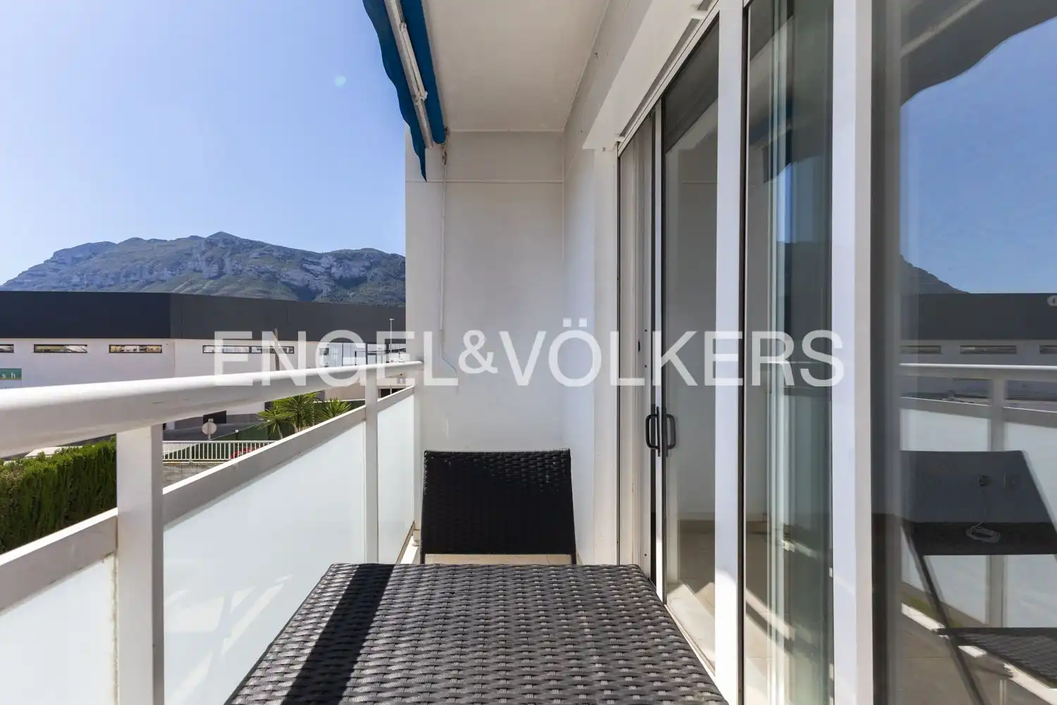 Balcony of Flat for rent in Dénia  with Air Conditioner, Heating and Swimming Pool