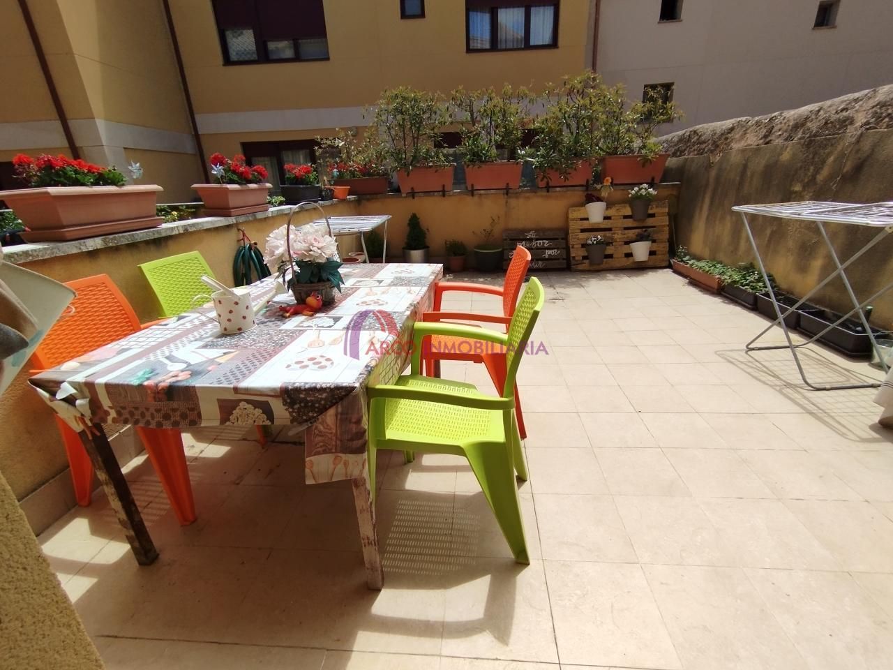 Terrace of Single-family semi-detached for sale in Burgos Capital  with Heating and Terrace