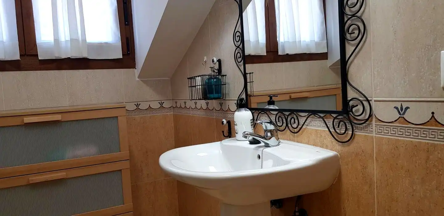 Bany de Pis en venda en Aller amb Calefacció, Parquet i Terrassa