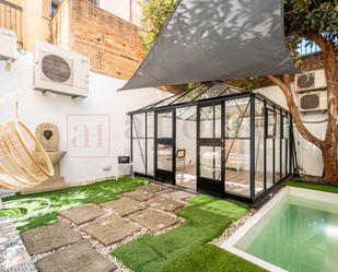 Garden of Flat to rent in  Barcelona Capital  with Air Conditioner, Terrace and Swimming Pool