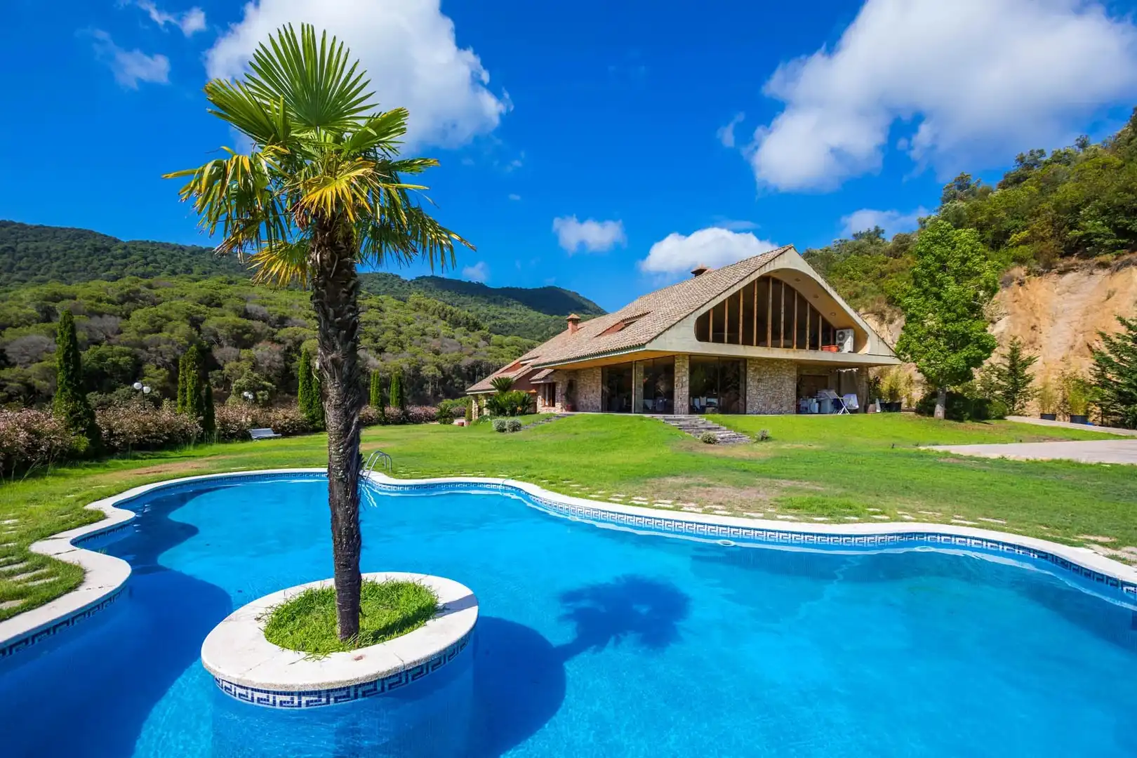 Piscina de Casa o chalet en venta en Sant Andreu de Llavaneres con Aire acondicionado, Calefacción y Jardín privado