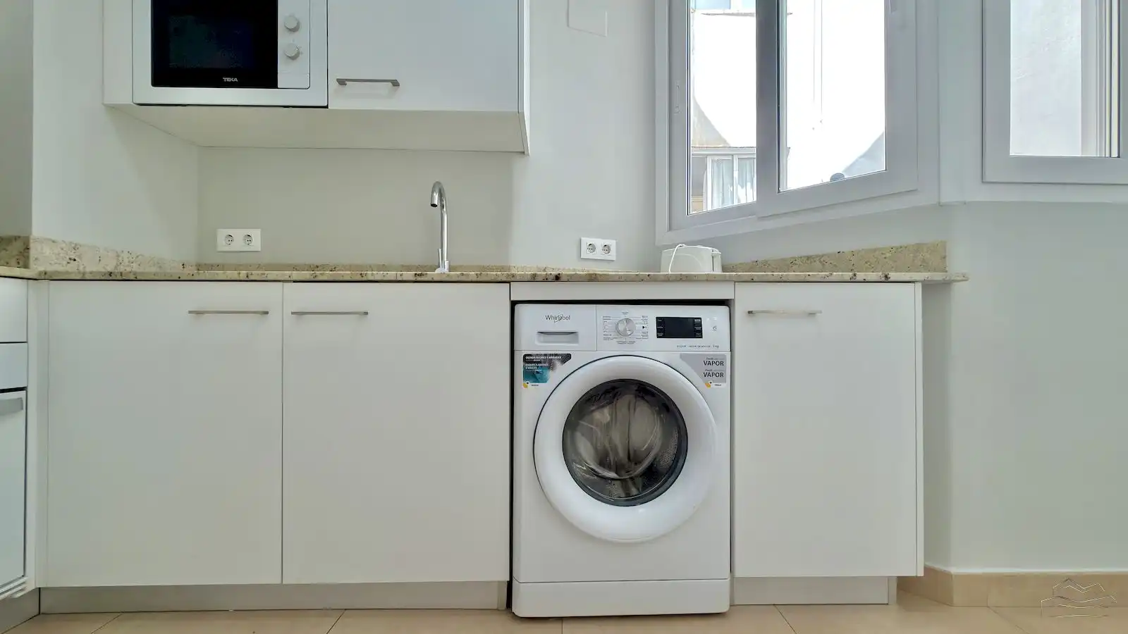 Cocina de Apartamento de alquiler en Jávea / Xàbia con Calefacción, Terraza y Piscina