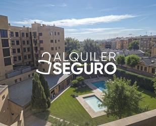 Exterior view of Flat to rent in  Zaragoza Capital  with Air Conditioner, Heating and Terrace