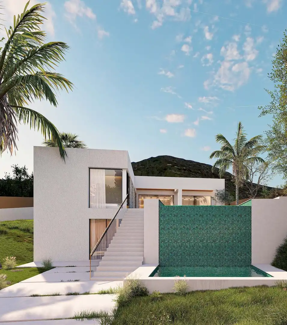 Vista exterior de Casa o xalet en venda en Jávea / Xàbia amb Aire condicionat, Calefacció i Jardí privat