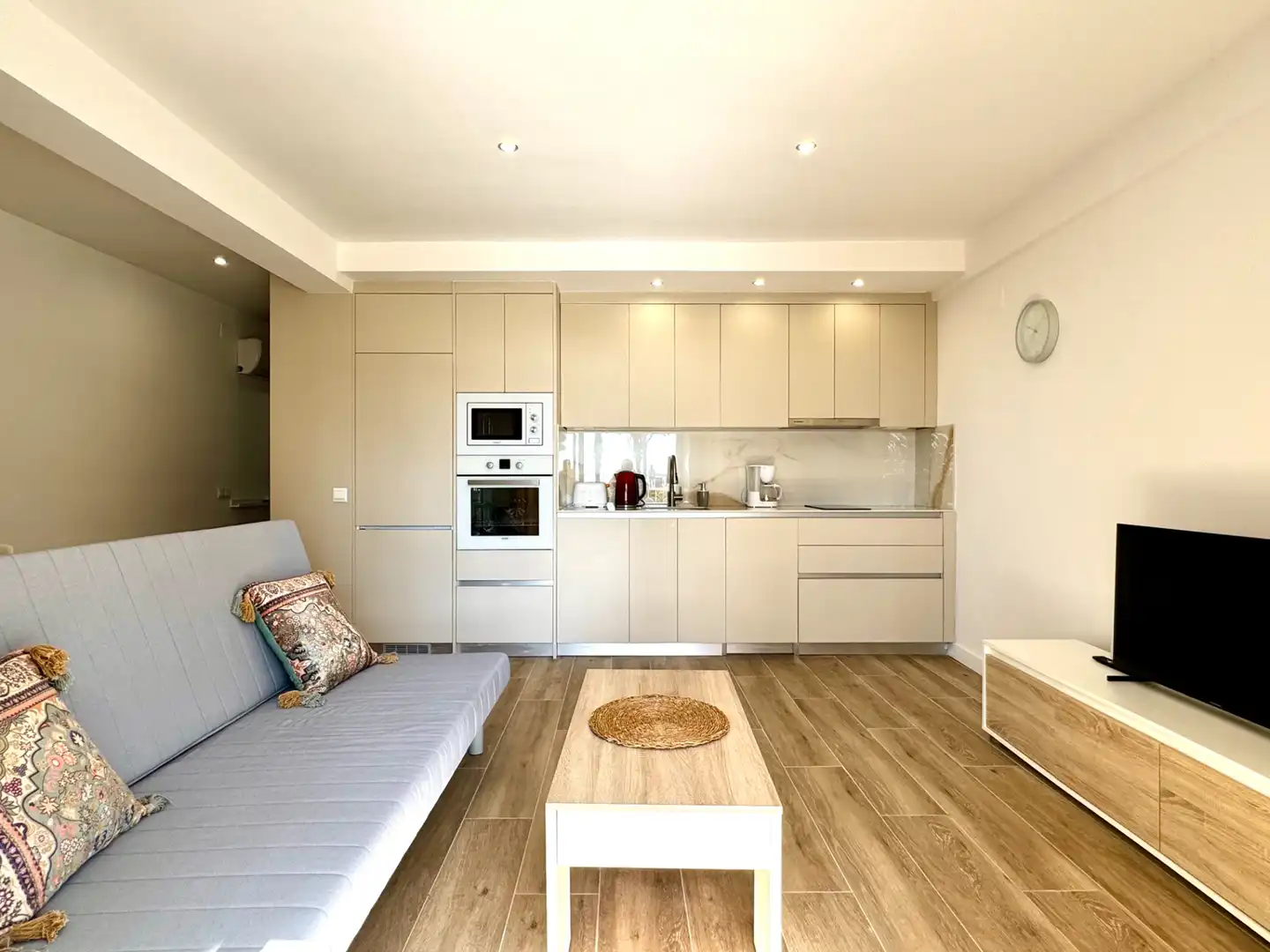 Cocina de Apartamento en venta en Cambrils con Aire acondicionado, Amueblado y Horno