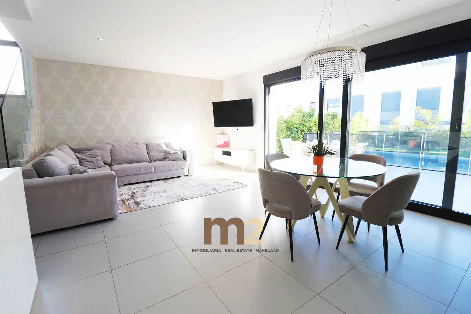 Living room of Houses for sale in Rojales  with Air Conditioner, Heating and Terrace