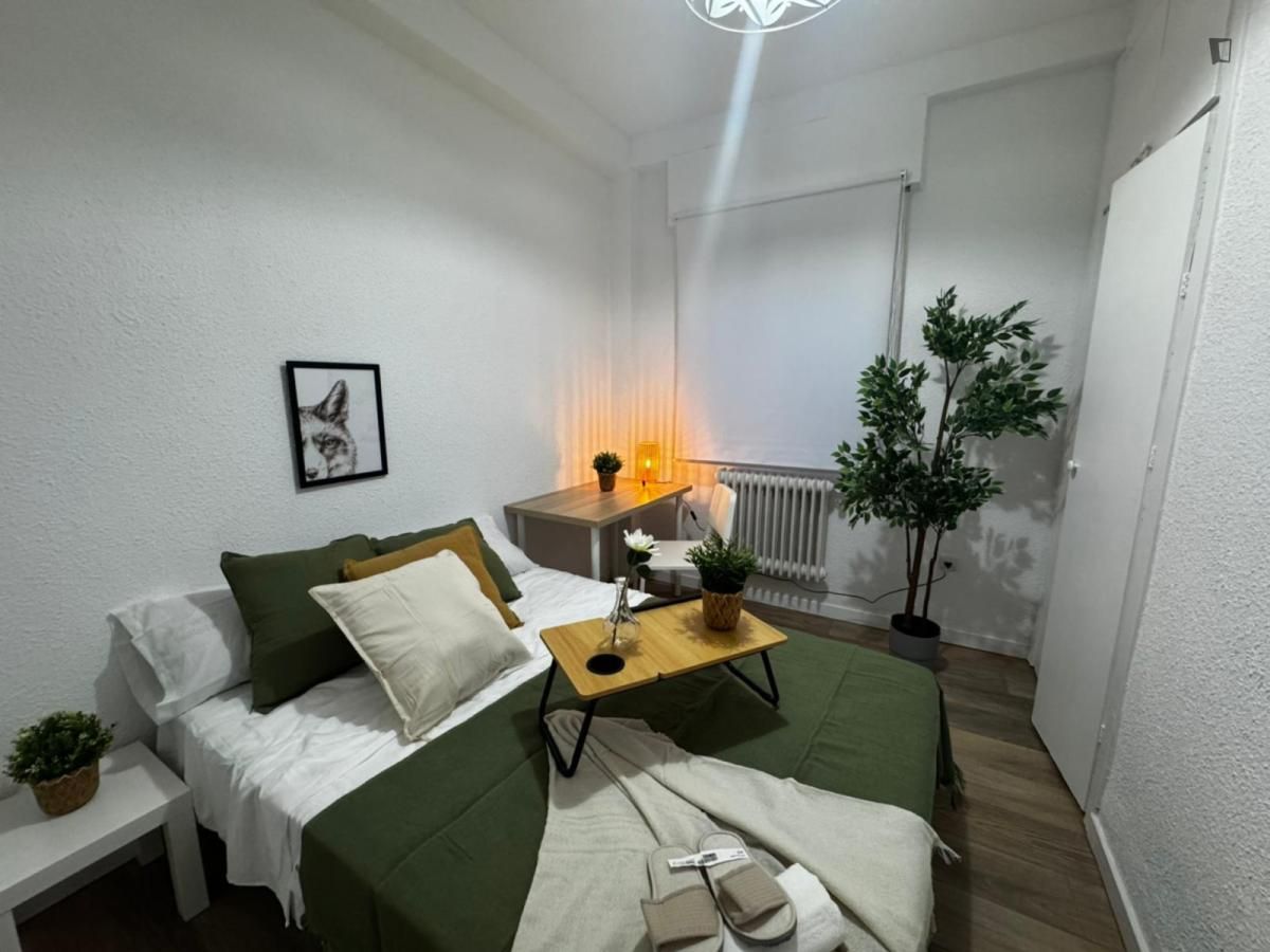 Habitación de Apartamento para compartir en  Toledo Capital con Amueblado, Lavadora y Microondas